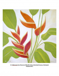 Heliconia (Two Flowers), 450x450