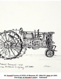 Farmall Tractor of 1920's, K Museum, N.T 180x135