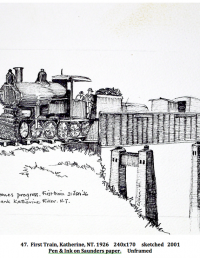 First Train, Katherine, N.T. 1926 240x170