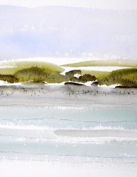 Mud Flats. 210x297mm