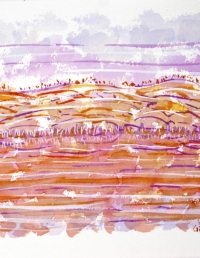 Hot Night. 210x297mm