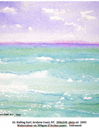 Rolling Surf, Armhem Coast, N.T. 300x240