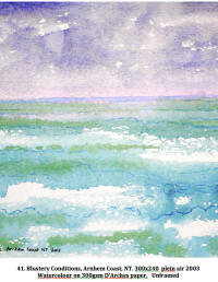 Blustery Conditions, Armhem Coast, N.T. 300x240