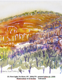 First Light, Vic River, N.T. 300x270