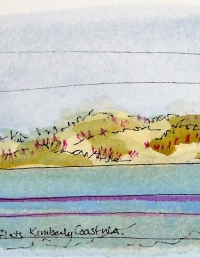 Emergoing Mud Flats Kimberley Coast WA. 180x125