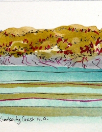 Mud Flats Kimberley Coast WA. 180x125