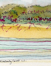 Dropping Tide Kimberley Coast WA. 180x125