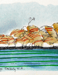 Rocky Edge Kimberley, WA. 180x125